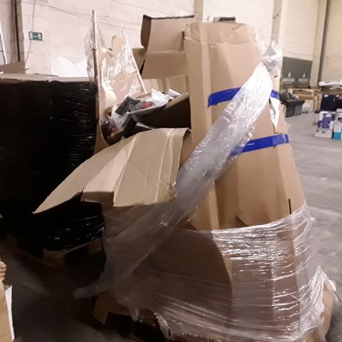 LARGE PALLET OF ASSORTED ITEMS INCLUDING PLANT SUPPORT EXTENSION, MOBILE PHONE CASES, POP UP FOOD TENT AND COOKING ITEMS