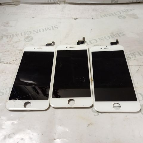 LOT OF 3 IPHONE 6S LCD SCREENS 