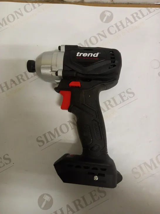 TREND T18S/IDB 18V CORDLESS BRUSHLESS IMPACT DRIVER (BARE TOOL)