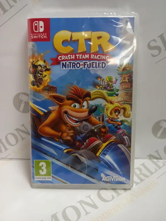 SEALED NINTENDO SWITCH CTR CRASH TEAM RACING NITRO-FUELED GAME