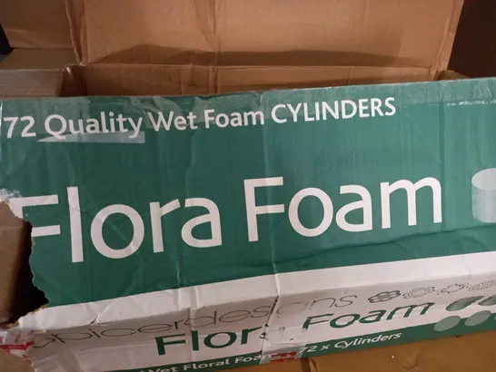 LOT OF FLORA FOAM WET FOAM CYLINDERS 