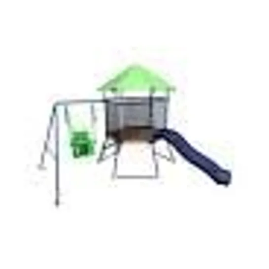 BOXED SPORTSPOWER TODDLER SWING CLIMBER & SLIDE (2 BOXES)