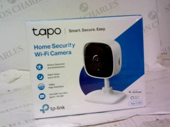 TP-LINK TAPO HOME SECURITY WI-FI CAMERA