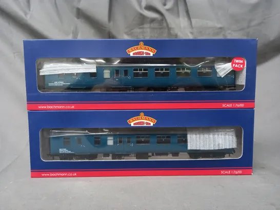 BOXED BACHMANN BRANCH-LINE MODEL RAILWAYS TWIN PACK - 1:76 SCALE