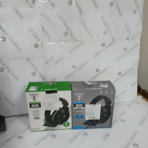 BOX OF 6 ASSORTED TURTLE BEACH HEADSETS 