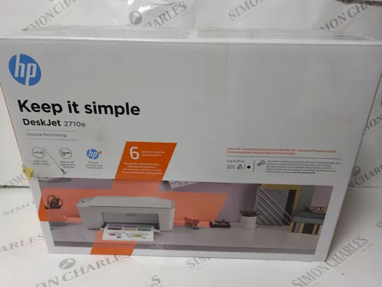 BOXED HP DESKJET 2710E PRINTER 