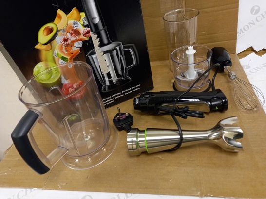 BRAUN MULTIQUICK 7 BLACK, MQ7045X HAND BLENDER