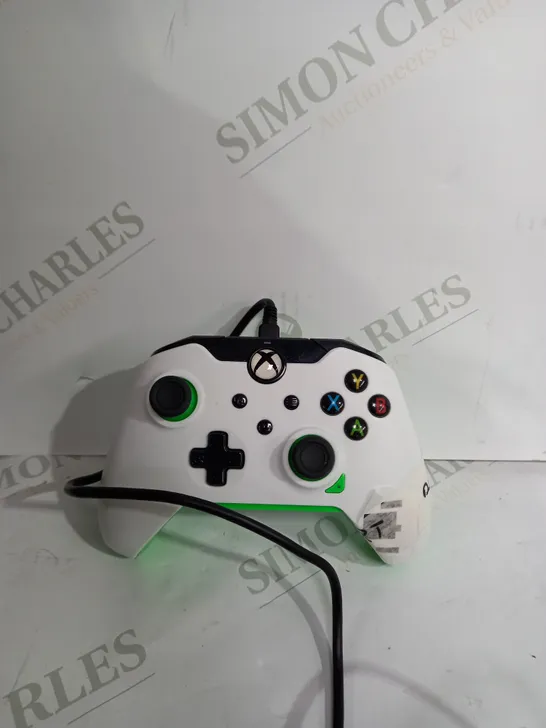 PDP NEON WHITE XBOX WIRED CONTROLLER