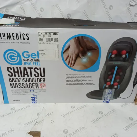 BOXED HOMEDICS SHIATSU BACK AND SHOULDER MASSAGER SGM-1600H-EUX