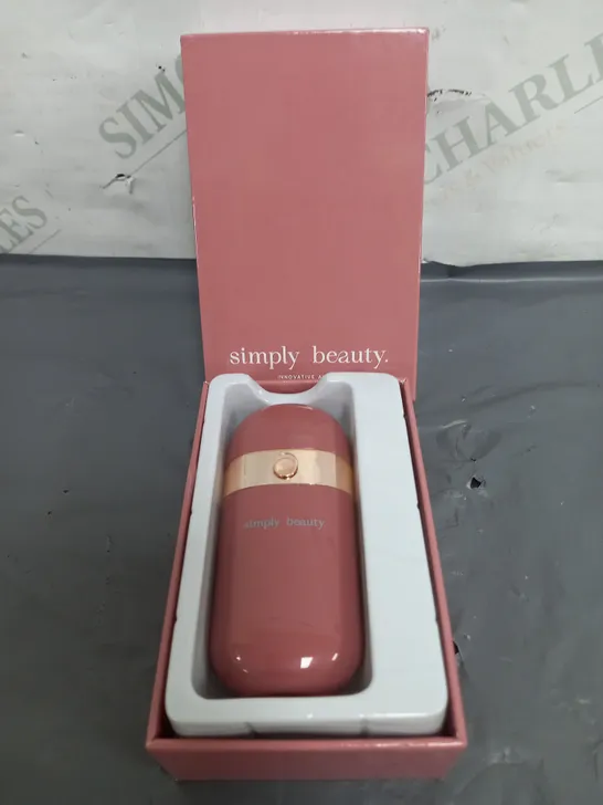 BOXED SIMPLY BEAUTY HAIRPOD DUAL HAIR REMOVER IN PINK