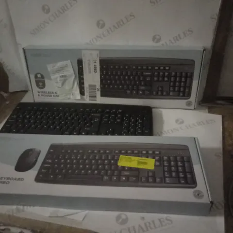 3 WIRELESS KEYBOARDS