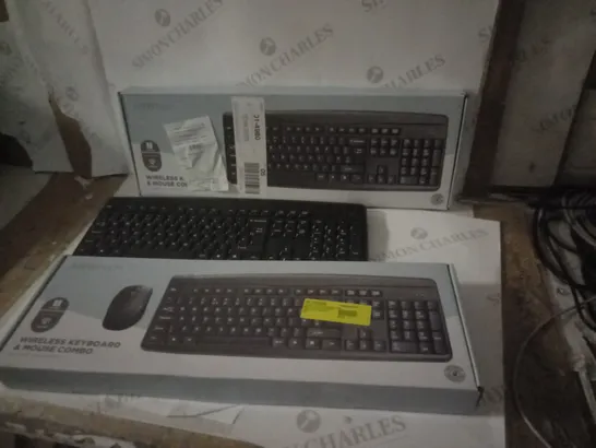 3 WIRELESS KEYBOARDS