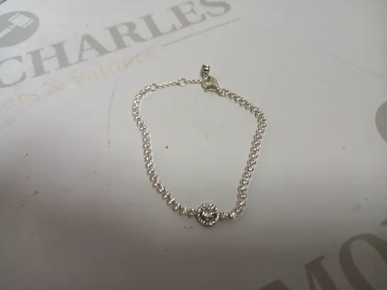 PANDORA SPARKLING HEART TENNIS BRACELET