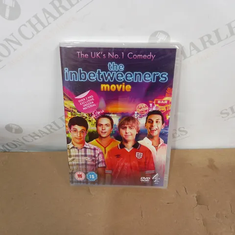 LOT OF APPROXIMATELY 16 SEALED 'THE INBETWEENERS MOVIE' DVDS