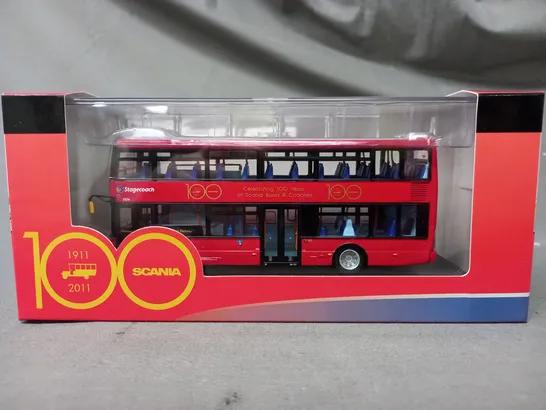 BOXED SCANIA UKBUS 9010 1:76 SCALE MODEL