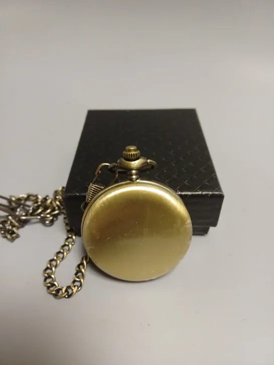 MENS EDISON POCKET WATCH WITH CHAIN