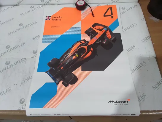 LIMITED EDITION LANDO NORRIS F1 PRINT