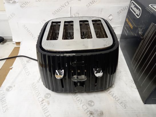 DE'LONGHI BALLERINA 4-SLOT TOASTER