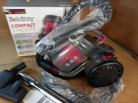 BOXED BELDRAY COMPACT VAC LITE VACUUM CLEANER