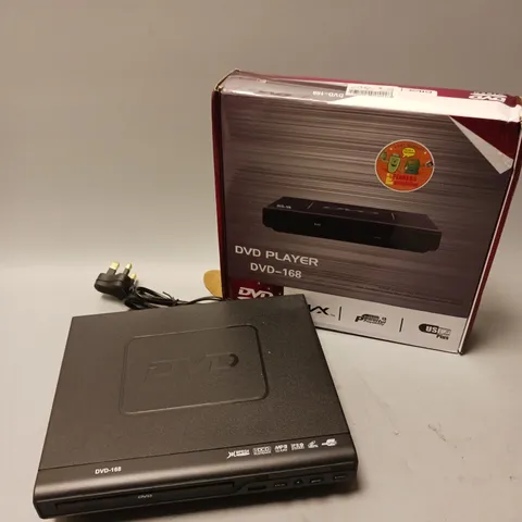 BOXED DVD-168 DVD PLAYER 