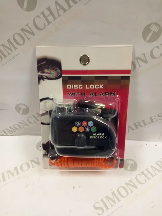 DISC LOCK WITH ALARM 