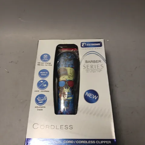 BOXED ESTBOMG CORDLESS PROFESSIONAL CLIPPER