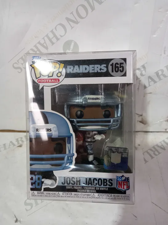 FUNKO POP FOOTBALL RAIDERS 165 - JOSH JACOBS VINYL FIGURE