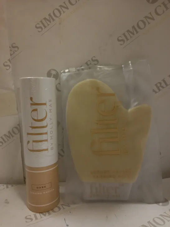 LOT OF 2 FILTER BY MOLLY MAE TANNING PRODUCTS