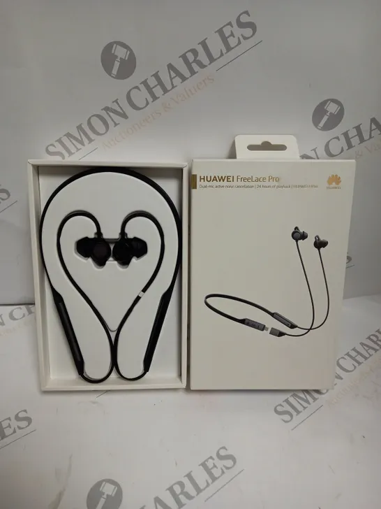 BOXED HUAWEI FREELACE PRO DUAL MIC ACTIVE NOISE CANCELLING WIRELESS EARPHONES 