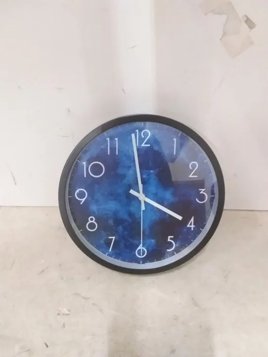 LUMINOUS WALL CLOCK ( BLUE )