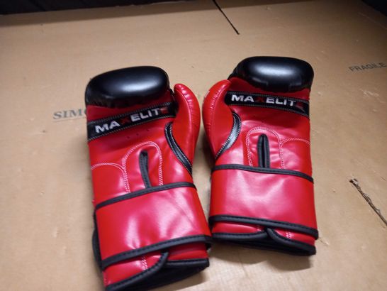 MAX 10 OZ PRO BOXING GEAR GLOVES