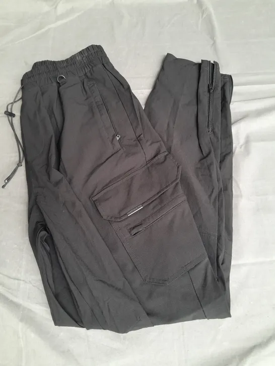 REPRESENT 247 TROUSERS IN BLACK SIZE M