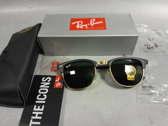 RAY BAN GLASSES WITH g-15 LENS IN CASE