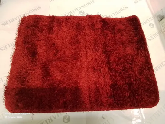 BRAND NEW PACO HOME 40X55CM RED BATH MAT