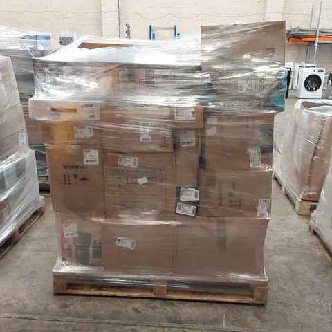 PALLET OF APPROXIMATELY 30 UNPROCESSED RAW RETURN HOUSEHOLD AND ELECTRICAL GOODS TO INCLUDE;