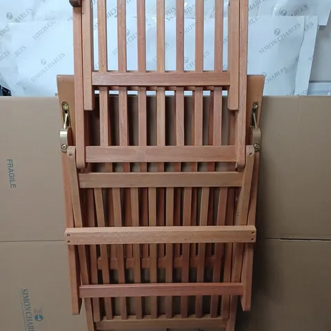 FOLDING WOODEN CHAIR - COLLECTION ONLY