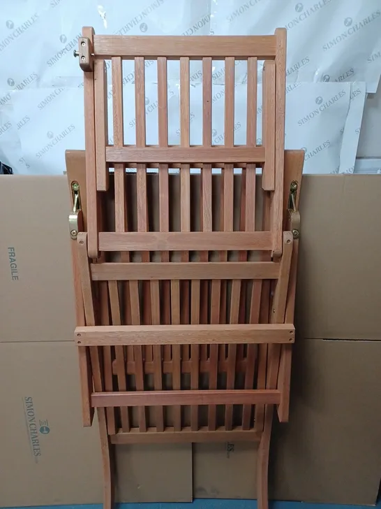 FOLDING WOODEN CHAIR - COLLECTION ONLY