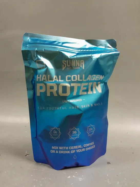 SEALED SUNNA HALAL COLLAGEN PROTEIN - UNFLAVOURED - 250G