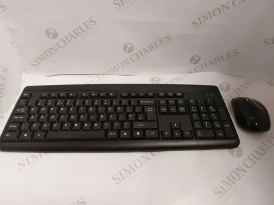 WIRELESS KEYBOARD AND MOUSE COMBO 