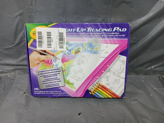 CRAYOLA LIGHT-UP TRACING PAD  RRP £26.99