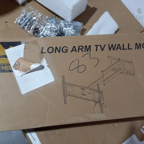 BOXED FORGING MOUNT LONG ARM TV WALL MOUNT