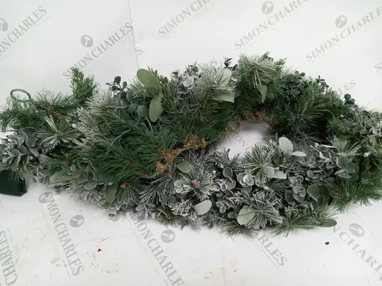 K BY KELLY HOPPEN PRE-LIT GREENERY CHRISTMAS DECORATION - GARLAND