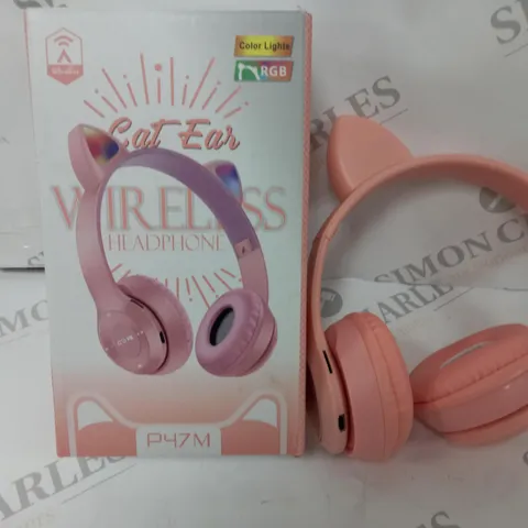 BOXED WIRELESS CAT EAR EARPHONES (P47M)