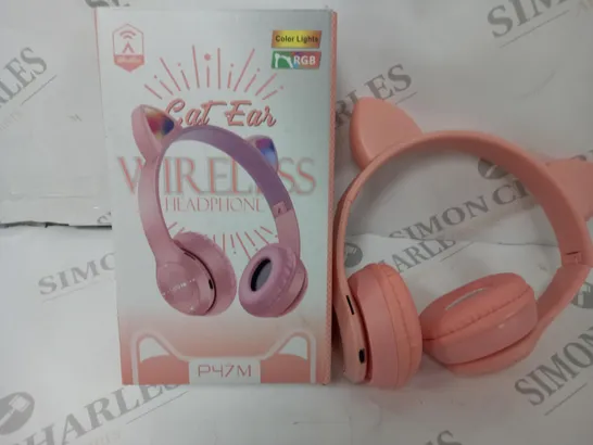 BOXED WIRELESS CAT EAR EARPHONES (P47M)