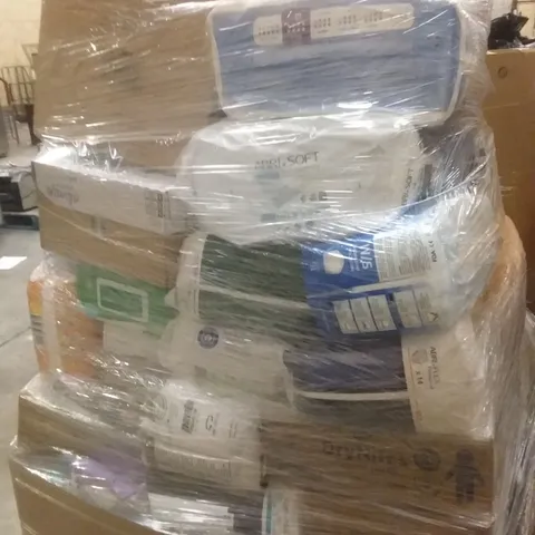 PALLET OF ASSORTED DIAPERS & BED PADS