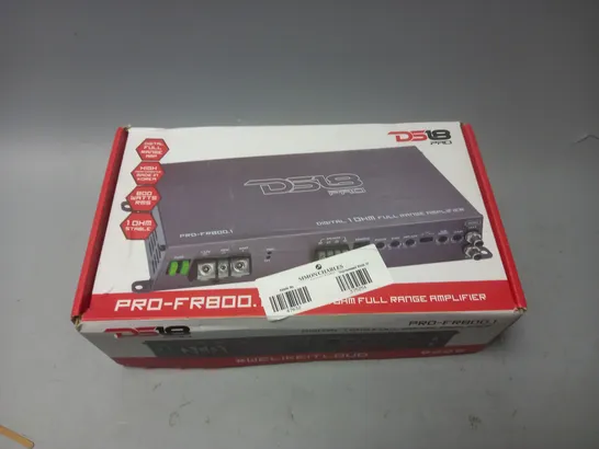 BOXED DS18 PRO-FR800.1 DIGITAL 1 OHM FULL RANGE AMPLIFIER 