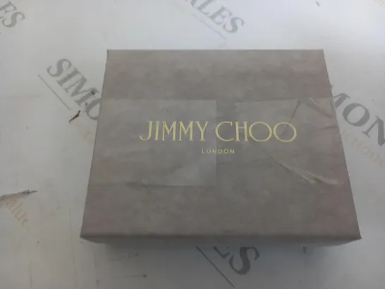 BOXED JIMMY CHOO CARD HOLDER IN BLACK