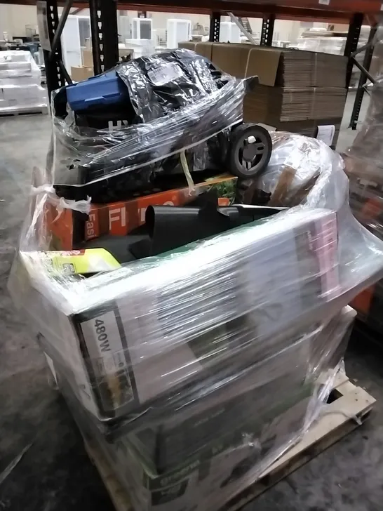 PALLET OF APPROXIMATELY 13 UNPROCESSED RAW RETURN HOUSEHOLD AND ELECTRICAL GOODS TO INCLUDE;