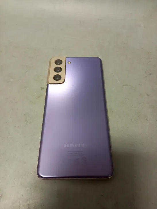 SAMSUNG GALAXY S21 MOBILE PHONE IN PURPLE