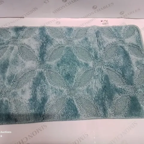 BRAND NEW PACO HOME 50X80 TURQUOISE BATH MAT